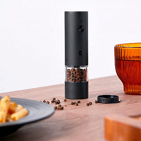 Gifts: электрическая мельница для специй huohou electric mini grinder rechargable, черная 
