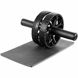 Gifts: ролик для пресса с ковриком presswork, черный 