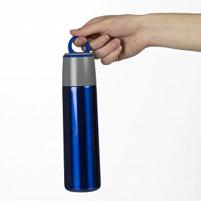 Gifts: термос heater, синий 