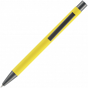 Gifts: ручка шариковая atento soft touch, желтая 