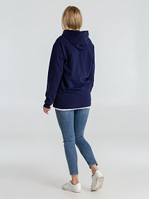 Gifts: толстовка с капюшоном унисекс hoodie, темно-синяя 