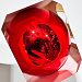 Gifts: оформительский шар finery, 10 см, глянцевый красный 