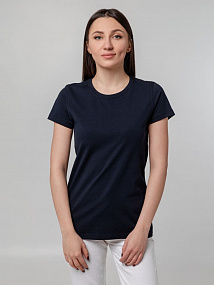 Gifts: футболка женская t-bolka stretch lady, темно-синяя (navy) 