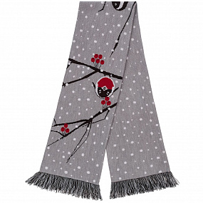 Gifts: шарф на заказ tricksy classic fint, l, полушерсть 