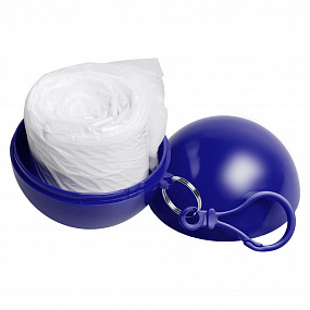 Gifts: дождевик в круглом футляре nimbus, синий 