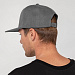 Gifts: бейсболка snapback с прямым козырьком, серая 