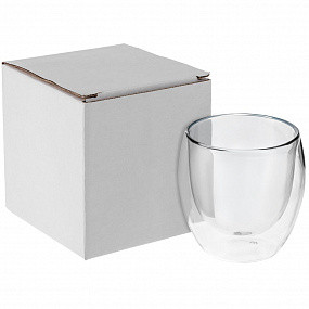 Gifts: стакан с двойными стенками glass bubble, бесцветный 