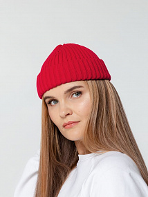 Gifts: шапка hipsta, красная (алая) 