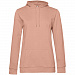 Gifts: толстовка с капюшоном женская hoodie, бежевая (nude) 