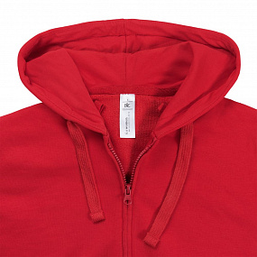 Gifts: толстовка женская hooded full zip красная 