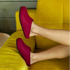 Gifts: домашние валенки step, розовые (вереск) 