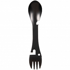 Gifts: походный столовый прибор full spoon, черный 