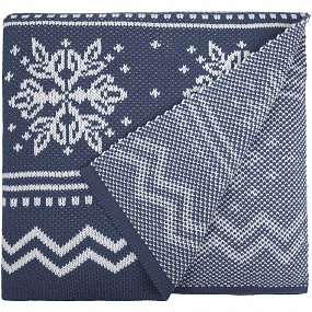 Gifts: плед elnik, серый с молочно-белым 