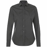 Gifts: рубашка женская becker women, темно-серая с белым 