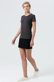Gifts: футболка женская regent fit women, черный меланж 
