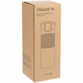 Gifts: термостакан tralee xl, серый 