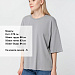 Gifts: футболка унисекс оверсайз street vibes, серая 