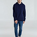 Gifts: толстовка с капюшоном унисекс hoodie, темно-синяя 