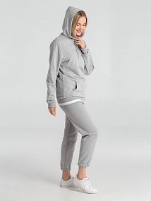 Gifts: толстовка с капюшоном унисекс hoodie, серый меланж 