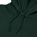 Gifts: толстовка с капюшоном унисекс hoodie, темно-зеленый меланж 