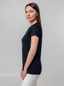Gifts: футболка женская t-bolka stretch lady, темно-синяя (navy) 