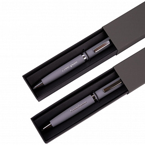 Gifts: ручка шариковая inkish chrome, серая 