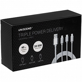 Gifts: кабель triple power delivery в футляре 