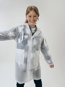 Gifts: дождевик детский raindrop kids, белый 