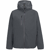 Gifts: куртка софтшелл с капюшоном мужская falcon men, темно-серая 
