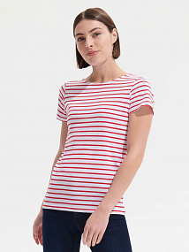 Gifts: футболка miles women серая с желтым 