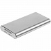 Gifts: портативный внешний диск ssd uniscend drop, 256 гб, серебристый 