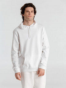 Gifts: толстовка с капюшоном унисекс hoodie, белая 