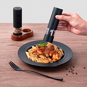 Gifts: электрическая мельница для специй huohou electric mini grinder rechargable, черная 