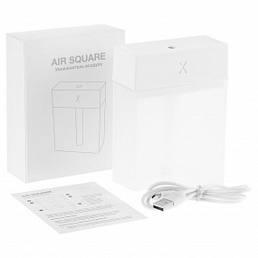 Gifts: настольный увлажнитель air square, белый 