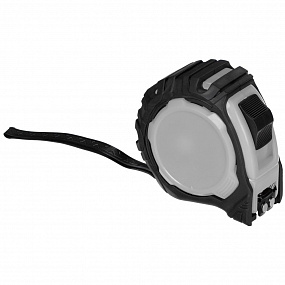 Gifts: рулетка mittari с магнитным наконечником, 5 м, серая 