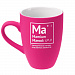 Gifts: кружка «мамий» c покрытием софт-тач, ярко-розовая (фуксия) 