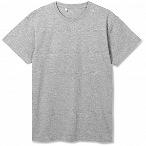 Gifts: футболка унисекс t-bolka 180, серый меланж 