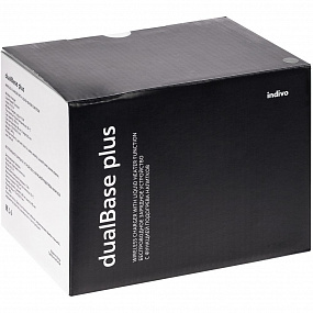 Gifts: кружка с подогревом и беспроводной зарядкой dual base plus, белая 