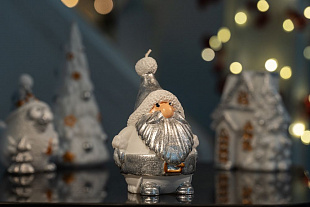 Gifts: свеча christmas twinkle, гном 