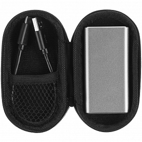 Gifts: портативный внешний диск ssd uniscend drop, 256 гб, серебристый 