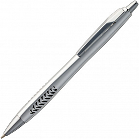 Gifts: ручка шариковая barracuda, серебристая 