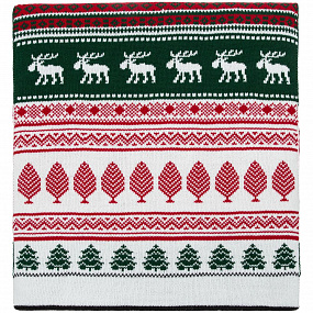 Gifts: шарф mirakler, красный с зеленым 