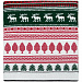Gifts: шарф mirakler, красный с зеленым 
