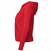 Gifts: толстовка женская hooded full zip красная 