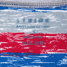 Gifts: футболка мужская rayet двусторонняя, красная с синим 