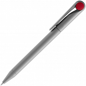 Gifts: ручка шариковая prodir ds1 tmm dot, серая с красным 