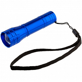 Gifts: фонарик с фокусировкой луча beaming, синий 