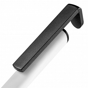 Gifts: ручка шариковая standic с подставкой для телефона, белая 