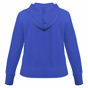 Gifts: толстовка женская hooded full zip ярко-синяя 