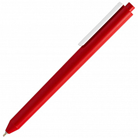 Gifts: ручка шариковая pigra p03 mat, красная с белым 